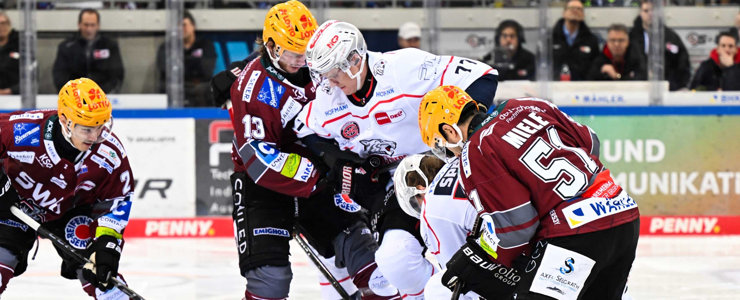 Spiel 1 geht an Bremerhaven