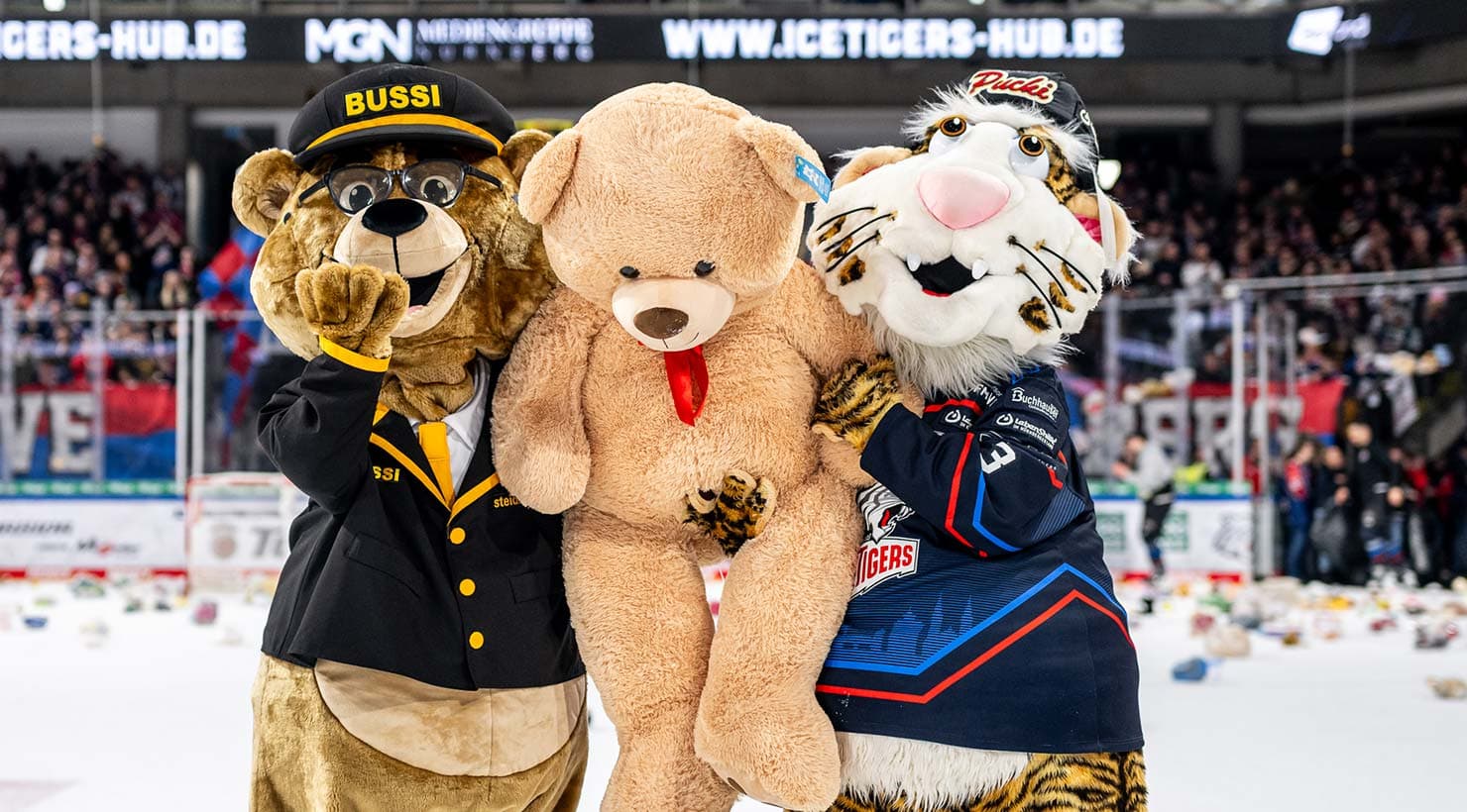 2.388 Kuscheltiere beim Teddy-Bear-Toss