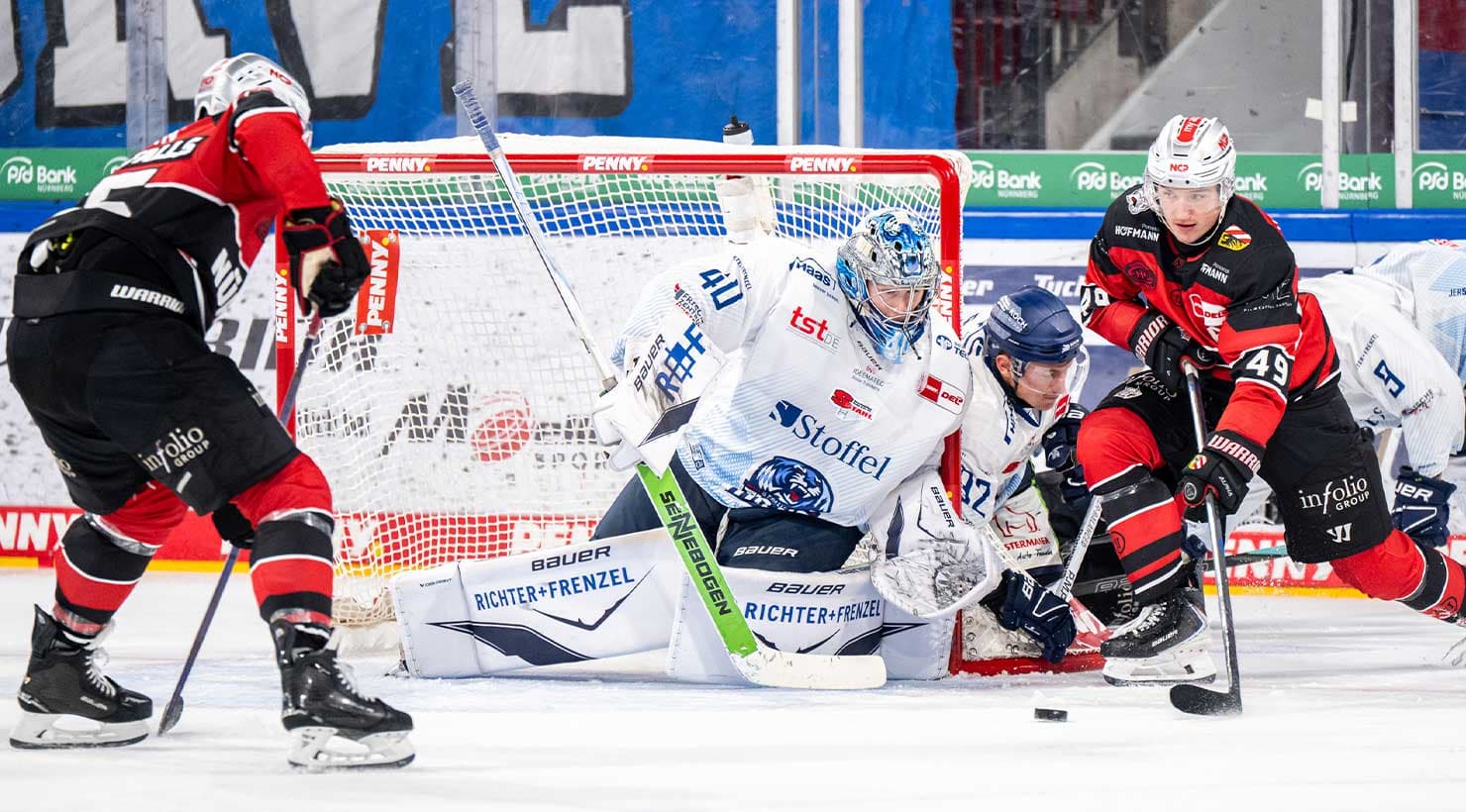 Unglückliches 3:5 gegen Straubing